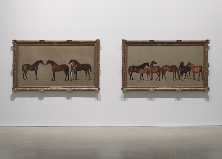Installation view, George Stubbs: All Done from Nature, MK Gallery, Milton Keynes, 12 October 2019 to 26 January 2020. Photo: Andy Keate.