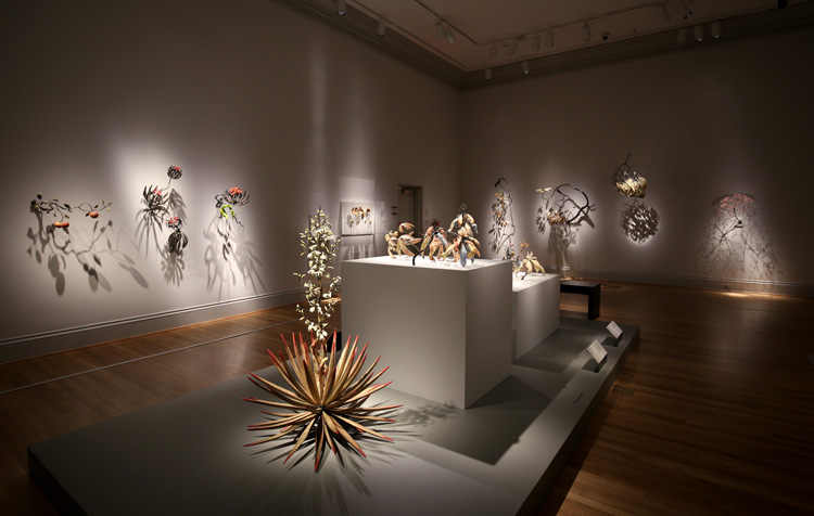 Michael Sherrill Retrospective, installation view, Renwick Gallery of the Smithsonian American Art Museum 2019. Photo: Libby Weiler.