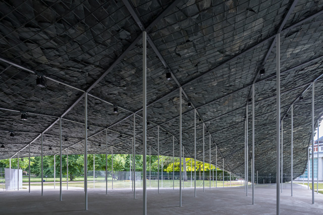 Serpentine Pavilion 2019, designed by Junya Ishigami, Serpentine Gallery, London © Junya Ishigami + Associates, Photo © 2019 Iwan Baan.