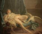 Fran&ccedil;ois Boucher (attributed), <em>Leda and the Swan</em>, c. 1740. Oil on canvas. Private collection &copy; Michel Motron<br />