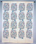 Serizawa Keisuke (1895&ndash;1984). <em>Willow</em> 1960. Wall hanging, stencil-dyed hemp, 61 x 78 in. Tohoku Fukushi University  Serizawa Keisuke Art and Craft Museum.