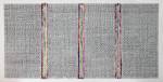 Hadieh Shafie. Grid/Cut 2, 2014. Ink and acrylic on mat board, 48 x 96 in (121.9 x 243.8 cm). Courtesy of the artist and Leila Heller Gallery, New York. Photograph: Jason Fagan.