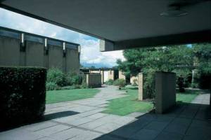 The view to the hall gives some idea of Jacobsen