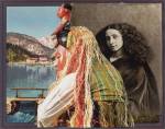 Maud Sulter. Duval et Dumas: Dumas, 1993. Original photomontages, 15.2 x 19.3 cm. From the series Syrcas, 1993. 
Courtesy of The Maud Sulter Estate. © The Maud Sulter Estate.