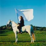 Marina Abramović. The Hero, 2001. Chromogenic Print, 126 x 126 cm. National Museum of Women in the Arts, Gift of Heather and Tony Podesta Collection, Washington, DC. © Marina Abramovic Archives.
Photograph: Lee Stalsworth.