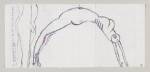 Louise Bourgeois. Hanging Figure, 2000. Drypoint on cloth, 30.5 × 31.8 cm. The Easton Foundation. DACS 2014.