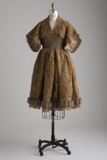 Isabel Toledo. Butterfly Wingspan jacket, Spring/Summer 2006. 
Caramel lace, black chiffon, and silk tulle trim. Photograph by William Palmer.