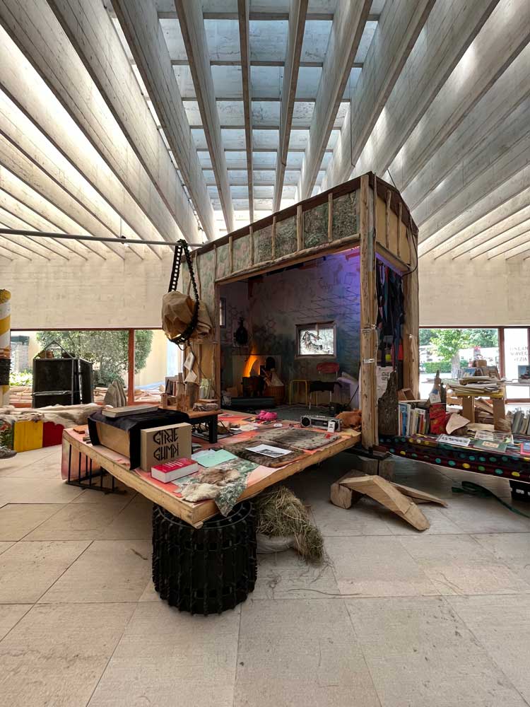 Girjegumpi: The Sámi Architecture Library by Joar Nagno. Photo: Veronica Simpson.