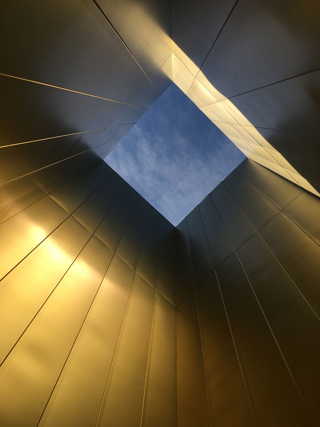 Sean Godsell. Tower interior. Photograph: Veronica Simpson.