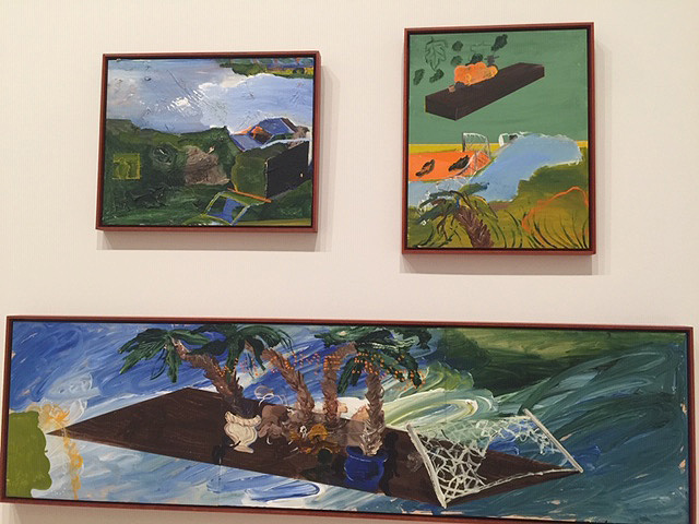 Works by Walter Price, installation view, Whitney Biennial 2019. Photo: Jill Spalding.