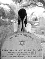 Gillian Wearing. At Claude Cahun's grave, 2015; Courtesy the artist. Copyright: Gillian Wearing, courtesy Maureen Paley,  London, Regen Projects, Los Angeles and Tanya Bonakdar Gallery, New York.