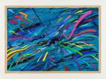 David Weiss. Grosse Zeichnungen: Abstracts (Large drawings: abstracts), undated. Ink on paper, 108 x 149.5 cm.