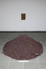Yoko Ono. Installation view, Yoko Ono: TO THE LIGHT, Serpentine Gallery, London. © 2012 Jerry Hardman-Jones.


Background: Yoko Ono. <i>WAR IS OVER (if you want it)</i>, 1969/2012.


Foreground: Yoko Ono. <i>Three Mounds</i>, 1999/2012.